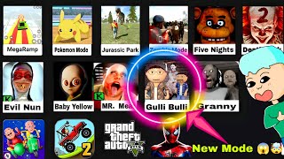 NEW UPDATE GULLI BULLI GRANNY HORROR 🤯 MODE - INDIAN BIKES DRIVING 3d Game | Franklin Gulli New mode screenshot 2