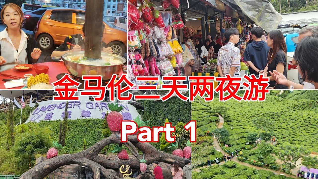 金马伦 Part 1 | 好山好水好塞车 | 阔别十七年重游旧地 | 失望的并不是塞车 Cameron Highlands