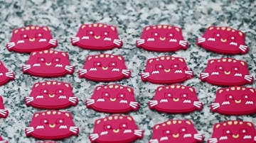 Semi-auto PVC patches machine, 12 color dispensing machine with2 station oven