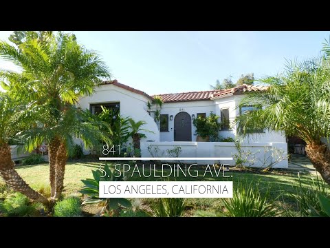 841 S. Spaulding Ave., Los Angeles, CA home video tour
