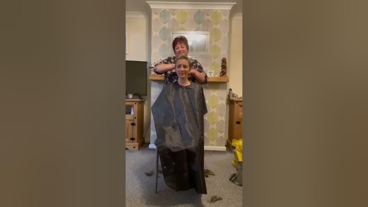 Gorgeous Blonde Charity Headshave - YouTube