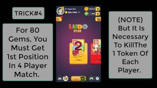 5 Amazing Tricks, Get Free Gems, LUDO STAR 2017 screenshot 4