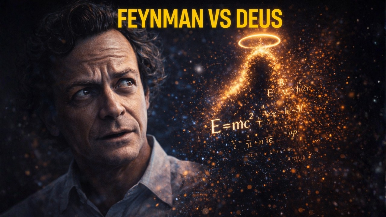 A lógica implacável de Feynman contra a ideia de Deus