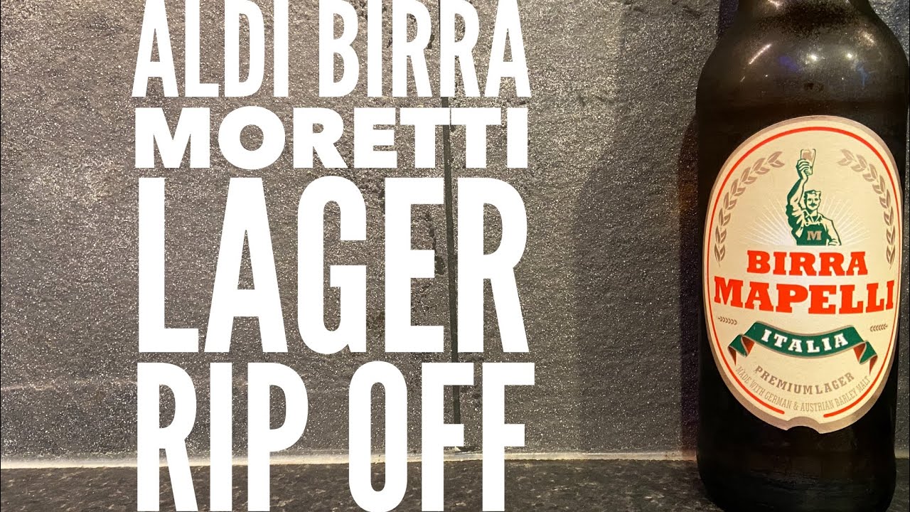 Aldi Birra Mapelli Premium Lager Review Youtube