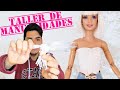 Como poner pelo de lana a Barbie | DIY Barbie hack