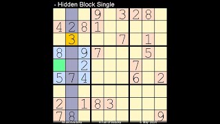 How to Solve Los Angeles Times Sudoku Expert  6 May, 2024