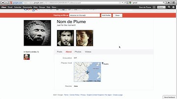 Google Plus Introduction: Part 2 (of 4) - Navigation, Creating a Profile & Privacy Settings