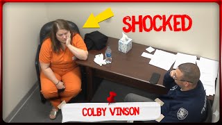 Girlfriend Unknowingly Drove Boyfriend to MURDER - Shocking Police Interrogation  Colby Vinson Case