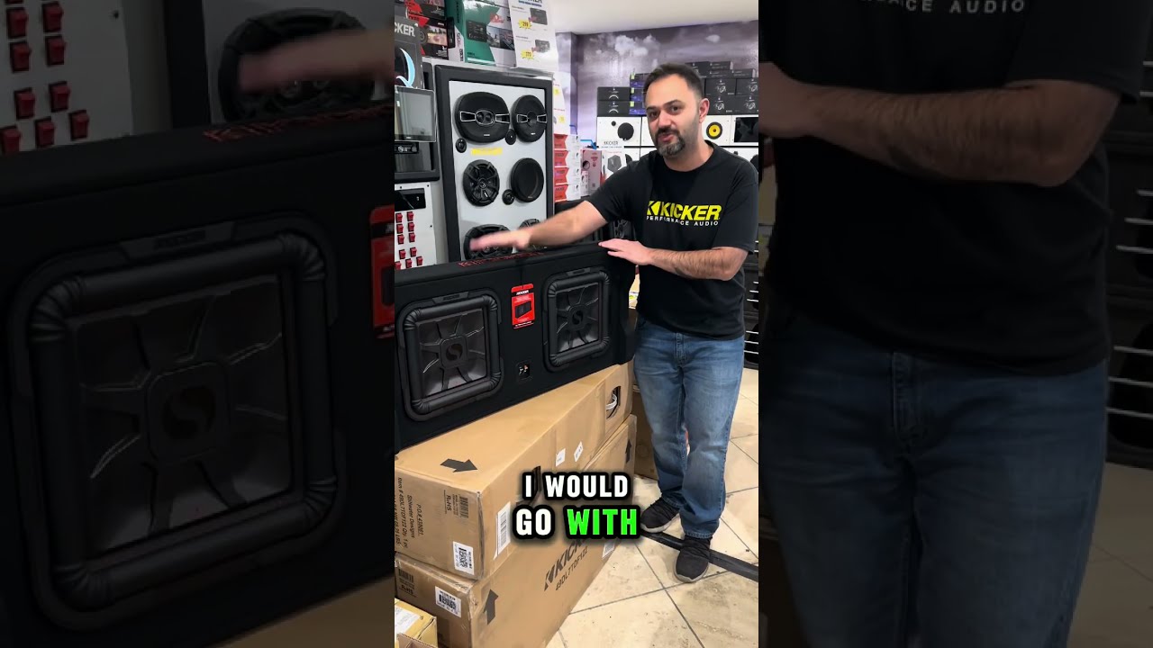 Unboxing The NEW Dual 12 L7T Shallow Donfiring Box 1200 Watts RMS In A SUPER Stealthy Enclosure 