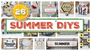 MUST SEE Top Summer Decor DIYS 26 EASY AFFORDABLE Summer Decor Ideas