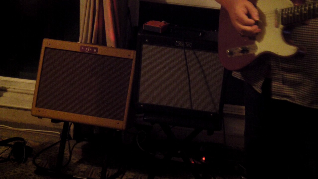Lazy J 20 and Fender Blues Junior Together