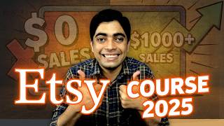 Etsy Crash Course 2025: Digital Products & POD Made Easy💡