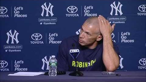 Joe Girardi on Aaron Judge