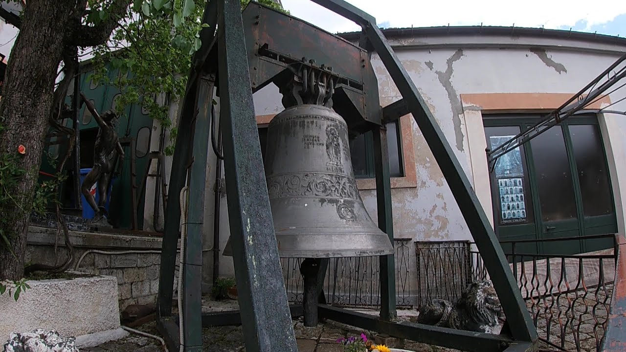 La campana della Fonderia Marinelli di Agnone (Isernia)