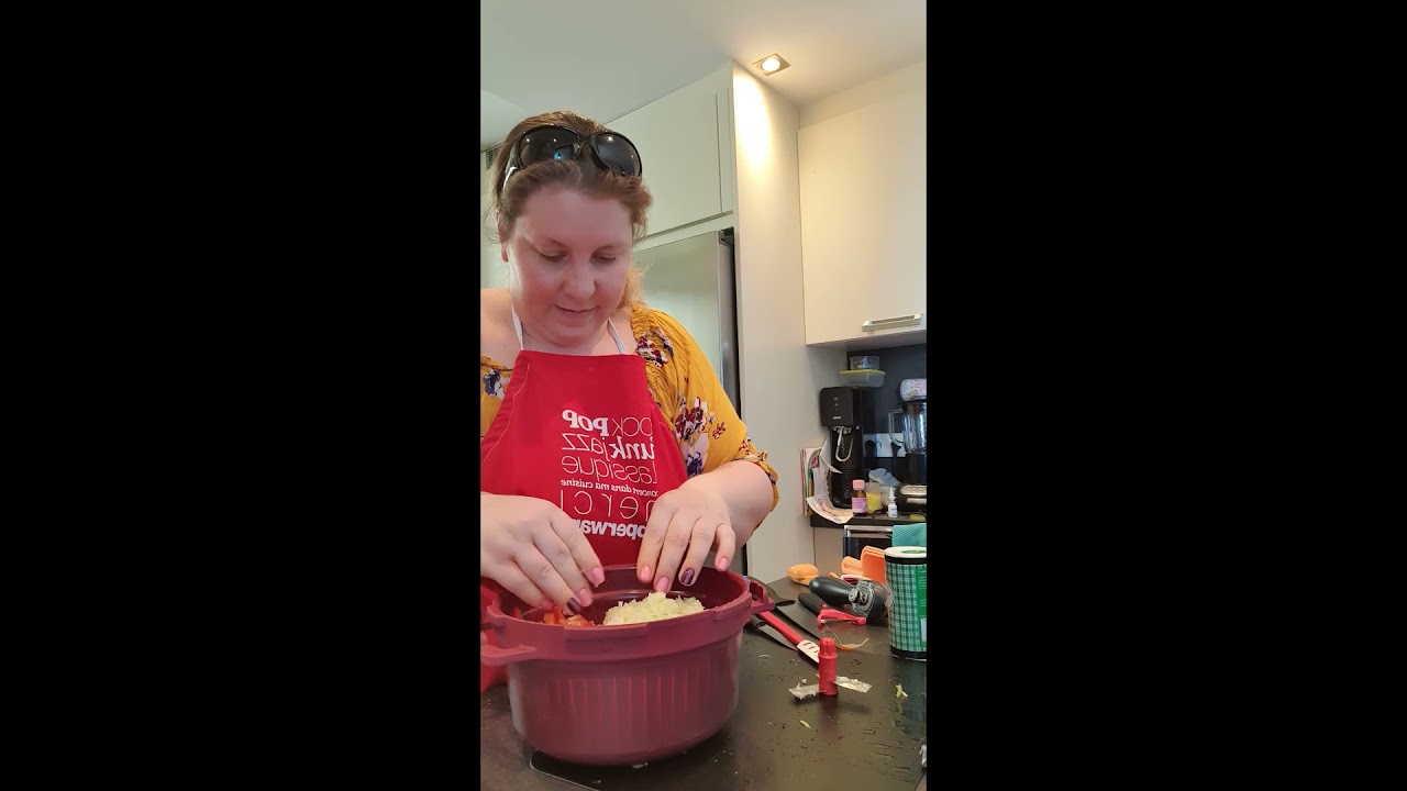 POULET HAWAIEN A LA MICRO MINUTE TUPPERWARE