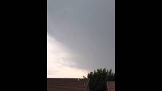 A little thunder in Visalia.....