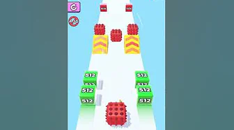 Jelly Run 2048 Long Gameplay