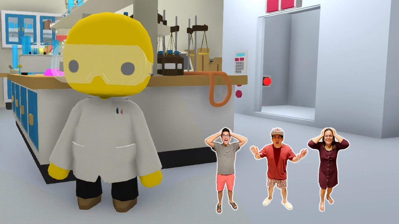 A FAMÍLIA TODA VIROU MINIATURA NA CIDADE DE MASSA DE MODELAR!! - Wobbly Life