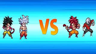 Power Warriors | Mastered Ultra Instinct Goku vs Super Saiyan 4 Gogeta (Challenge Mode) screenshot 5