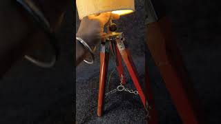Mini Tripod Table Lamp | Perfect for Bedside &amp; Study Table