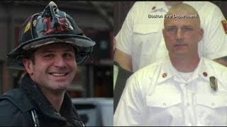 Boston mourns 2 firefighters killed in blaze