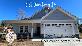 1589 Windsong Dr in Bricklanding, gated community at Ocean Isle Beach, NC