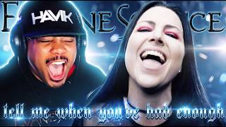 SHHH, MY SHOW IS ON!!!!! | Tell Me When You've Had Enough | EVANESCENCE | REACTION | Commentary