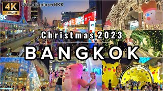 คริสมาสต์ในกรุงเทพ 2566 | Bangkok Christmas 2023 | ของตกแต่งห้างสรรพสินค้า | Bangkok Travel Guide