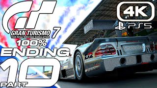 GRAN TURISMO 7 PS5 Gameplay Walkthrough Part 10 - ENDING (100% FULL GAME 4K 60FPS) No Commentary
