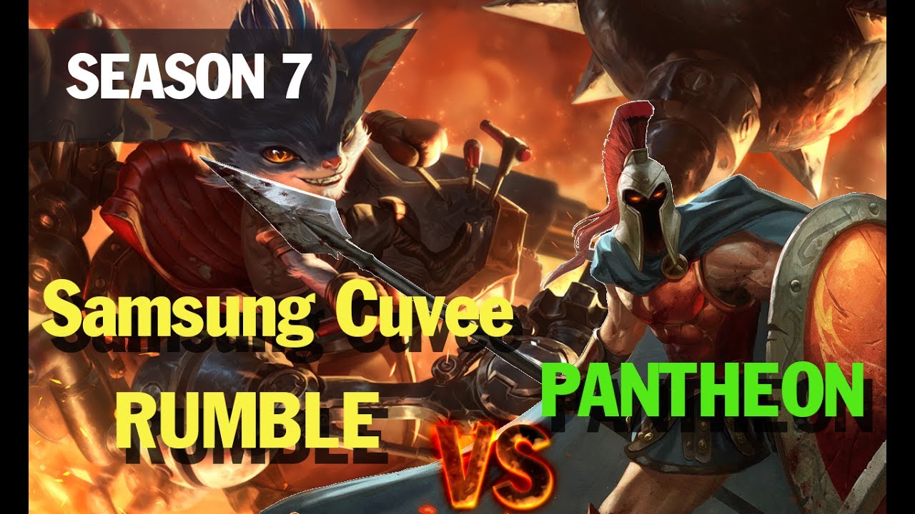 lol league highlights l Samsung Cuvee RUMBLE vs PANTHEON TOP