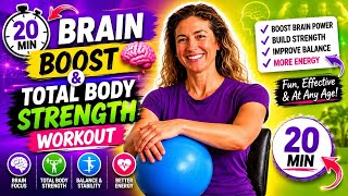 Brain Boost and Upper and Lower Body Strength Workout