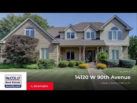 14120 W 90th Avenue, St John, IN home video tour