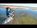 Stalking AGGRESSIVE Redfish On CLEARWATER Flats (Part 1)
