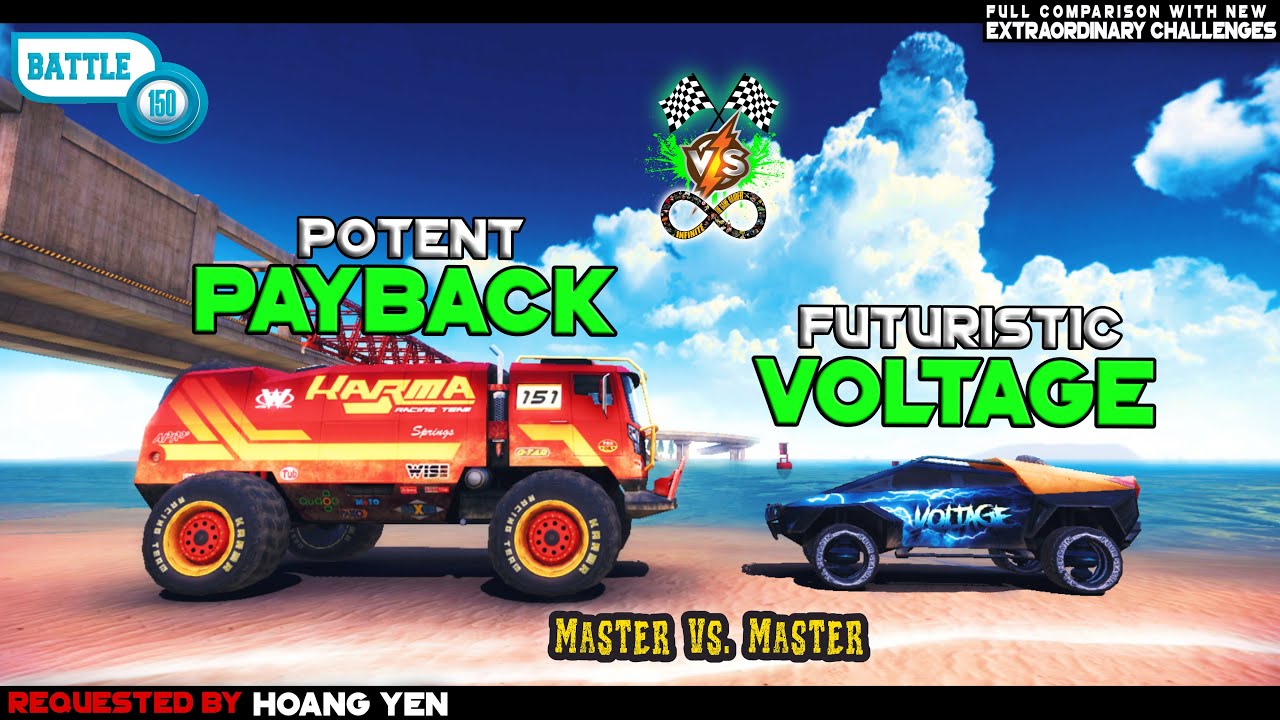 Off The Road Payback Vs Voltage OTR | Payback truck vs Voltage Car ...