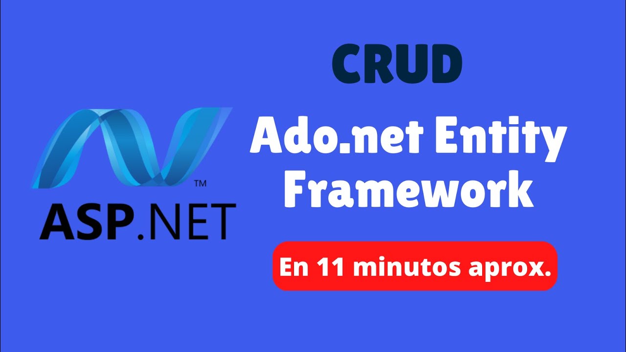 CRUD ADO NET ENTITY FRAMEWORK