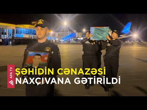 Naxçıvanda şəhid ehtiramla qarşılandı – APA TV