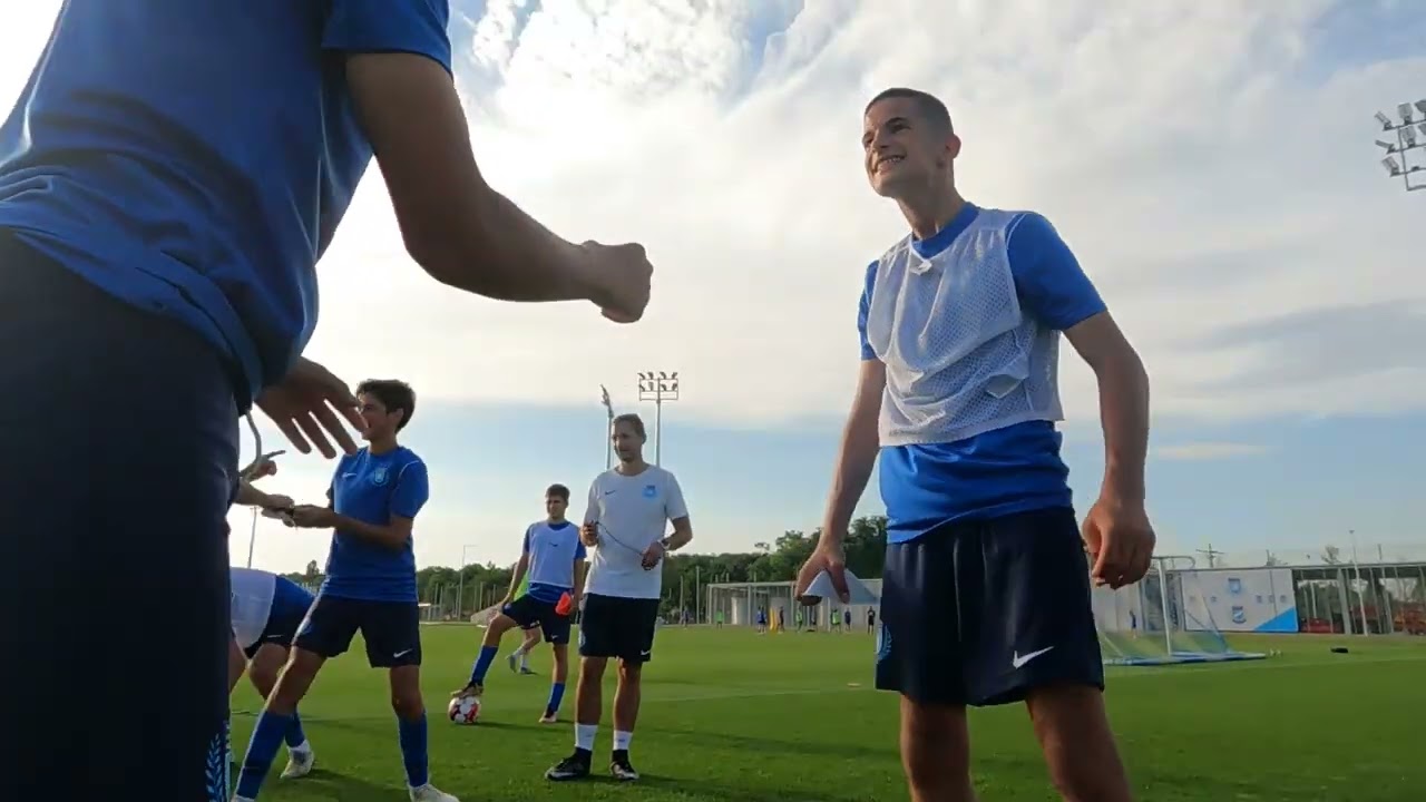 Ügyességi játékok is szerepelnek U15-ös csapatunk tréningjein