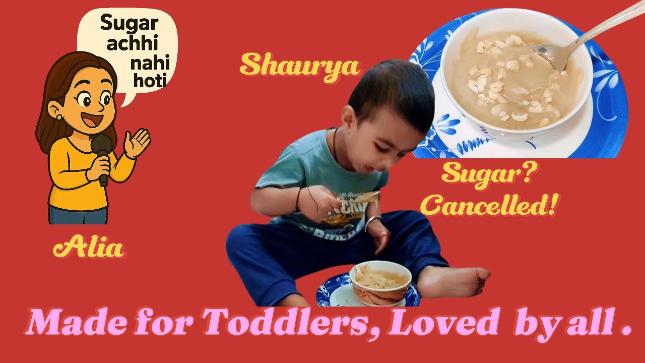 Homemade Toddler Rabdi|Sugar free Sweet Potato|Healthy Puree for Babies| No more Cerelac for babies