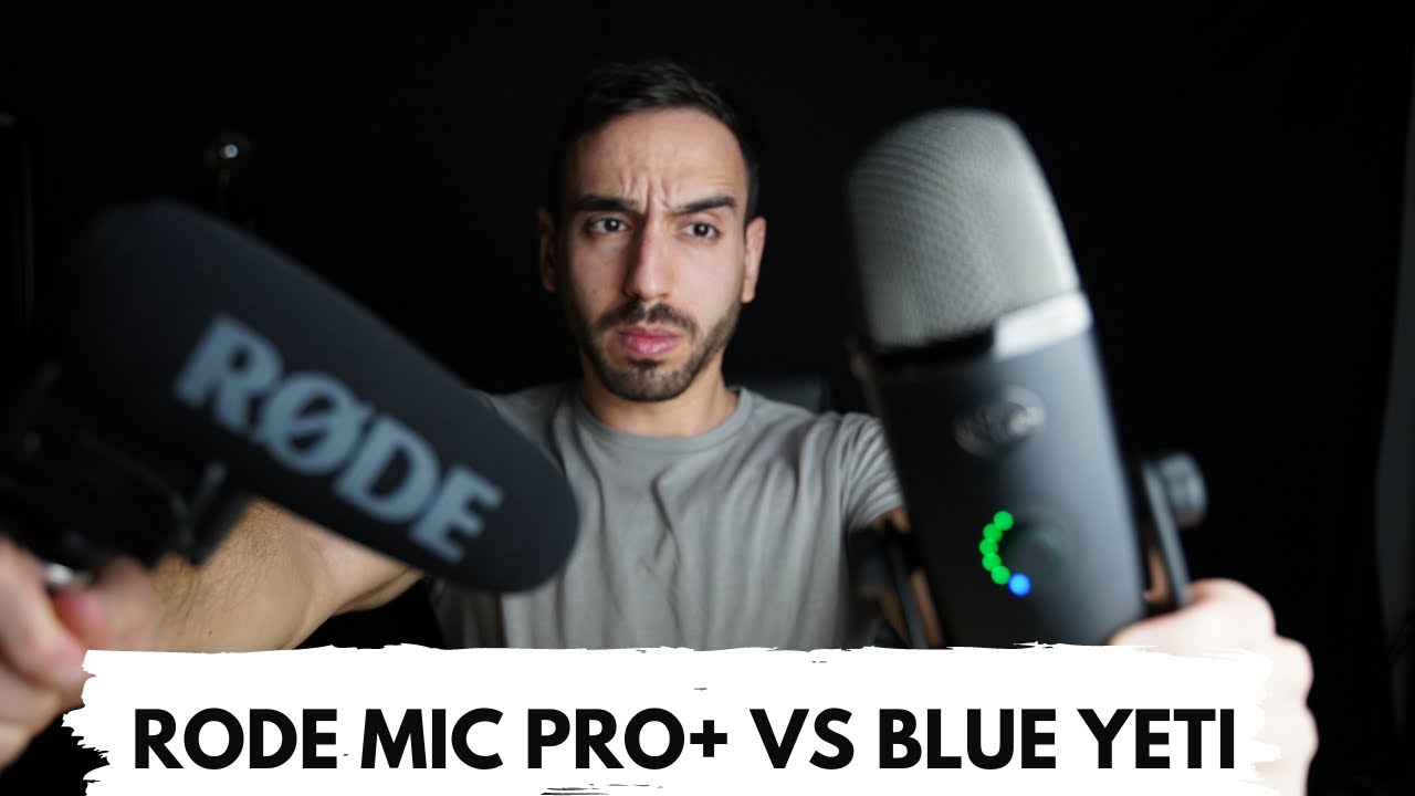 Best Mic for beginning youtubers RODE VideoMic Pro+ VS Blue Yeti X | Best Mic for Youtubers