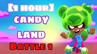 [1 hour] Brawl Stars OST "Candy Land" Battle 1