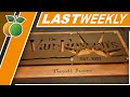Last Weekly 12-6-2021- Laser Cut Stand-Off Sign - A weekly series of what happened last week.