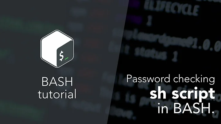 BASH password strength checking script