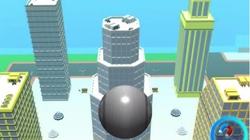 Sky Rolling Ball 3D - SpeedRun Gameplay Level 50