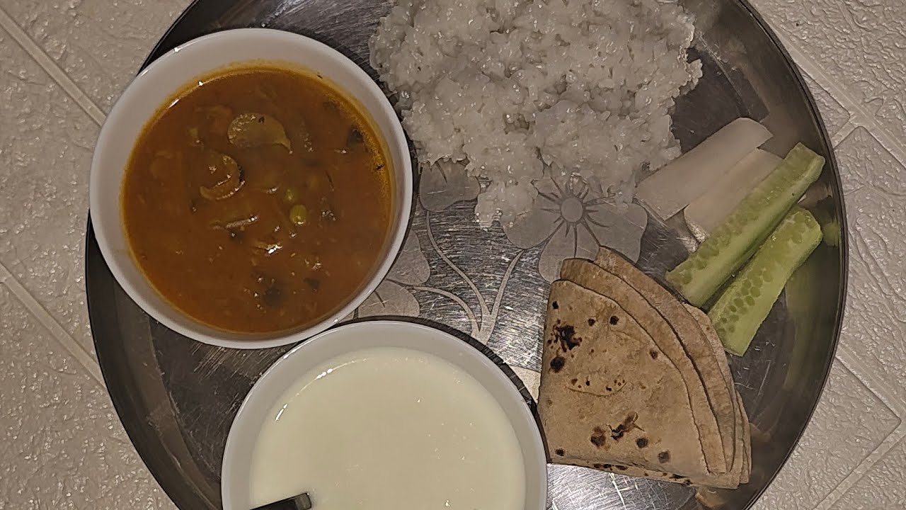 Matar Mashroom chawal , chapatti , dahi 🤗Live cooking vlog 