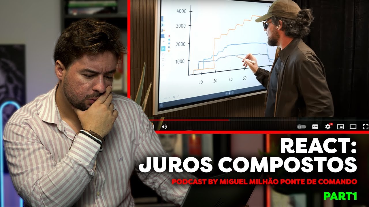O PODER DOS JUROS COMPOSTOS | REACT AO MIGUEL MILHÃO E HOMEM FINANÇAS - CdK: Ponte de Comando