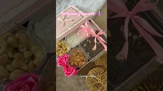 Pregnancy hamper🤰🏻#giftbox #gifthamper #pregnancyhamper #trendingshorts #customisedgifts #shorts