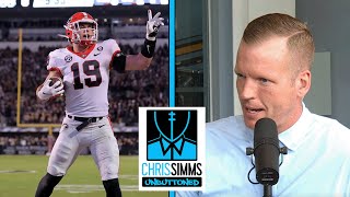 Georgia TE Brock Bowers 'lives up to the hype' | Chris Simms Unbuttoned | NFL on NBC