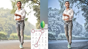 Snapseed Blue and Black Photo Editing | snapseed Photo Editing | snapseed background Colour Change