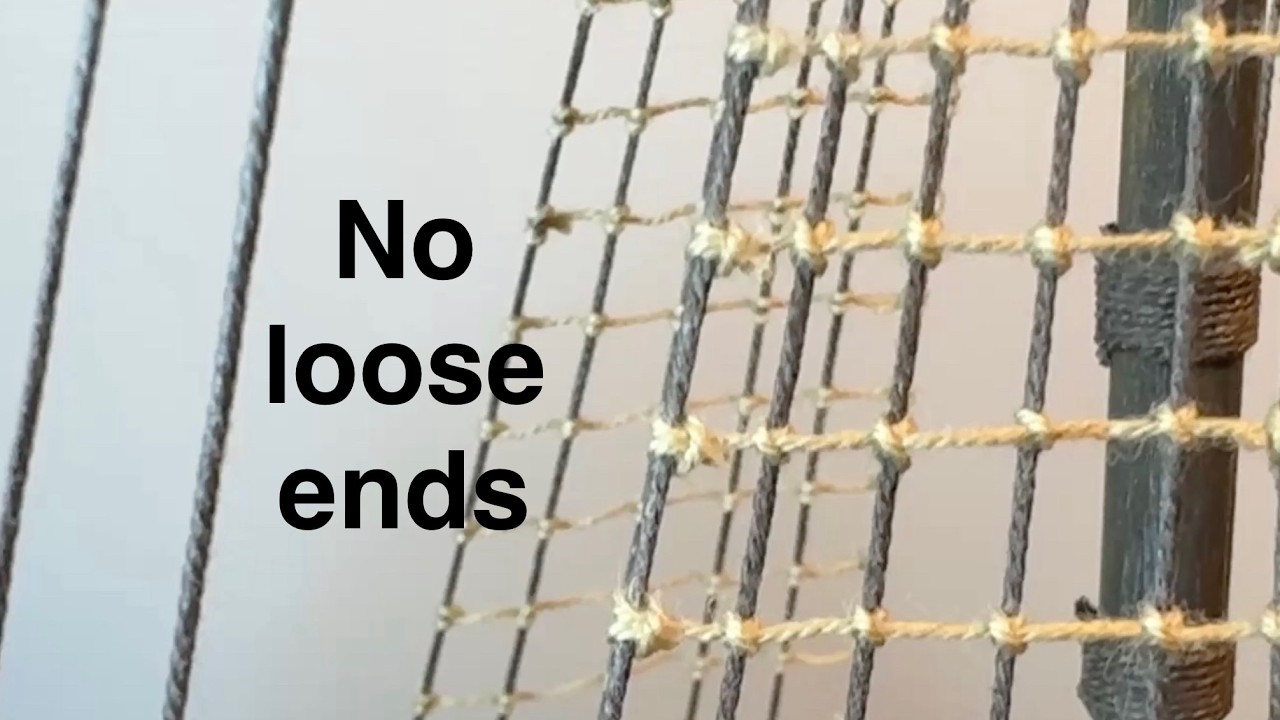 Perfect Ratlines on Model Ships | No Loose Ends Method