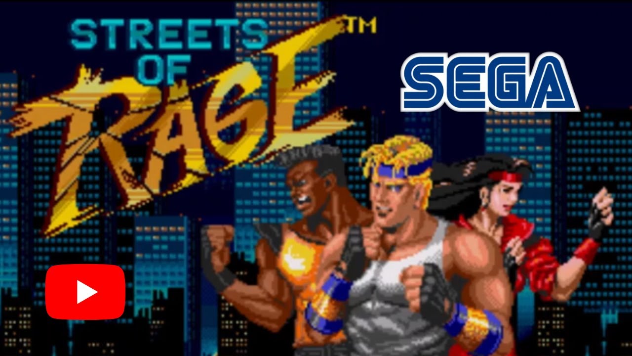 Streets of Rage Most Rounds - Sega Megadrive Genesis - YouTube